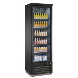 REFRIGERATOR 1 GLASS DOOR BLACK CEB-500R BL