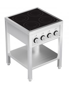 INDUCTION STOVE 4 HOBS WITH OPEN FRAME